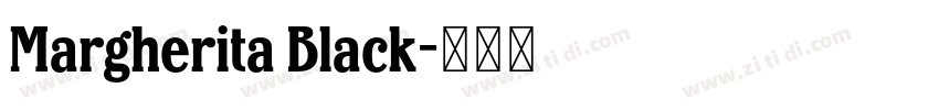 Margherita Black字体转换